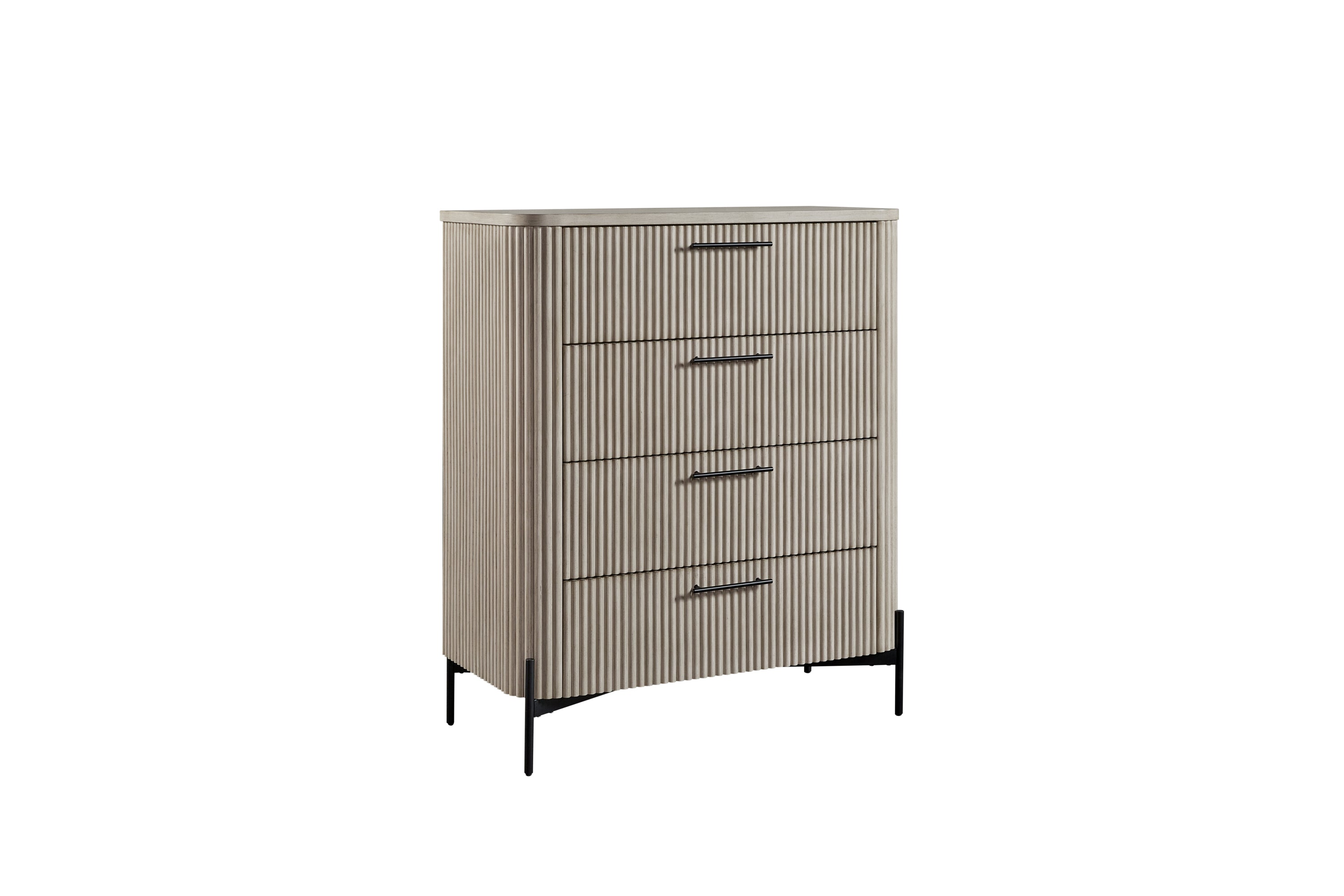 4 Drawer Chest - Taupe