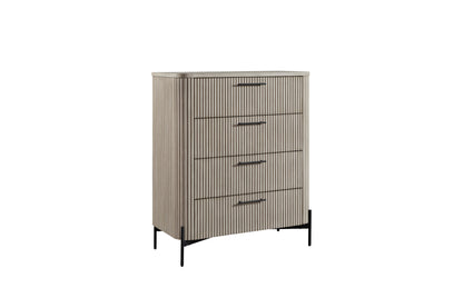 4 Drawer Chest - Taupe
