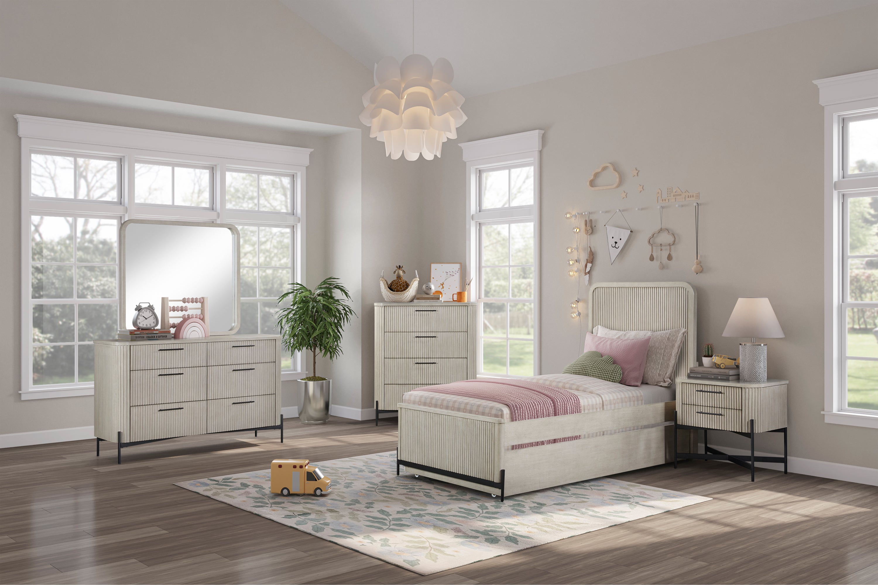 4 Drawer Chest - Taupe