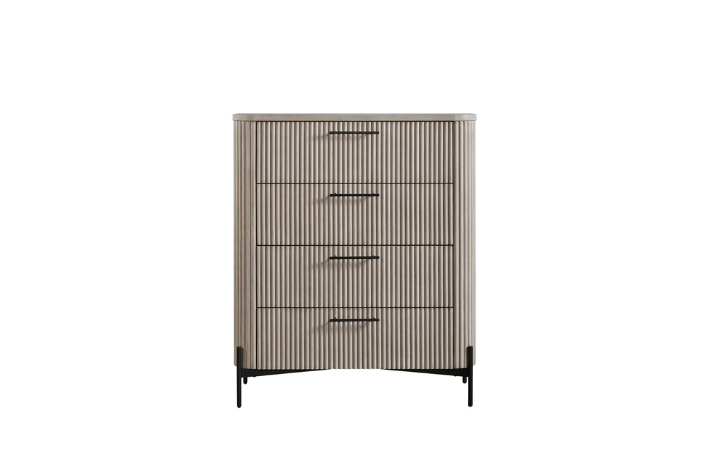 4 Drawer Chest - Taupe