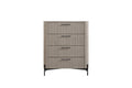 4 Drawer Chest - Taupe