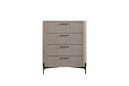 4 Drawer Chest - Taupe