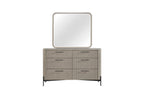 6 Drawer Dresser - Taupe