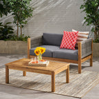LAUREL Outdoor 4 Seater Chat Set_LOVESEAT & COFFEE TABLE & CLUB CHAIR - Groovy Boardz