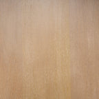 Terra Round Wood Fluted Coffee Table with Lift-Top Storage