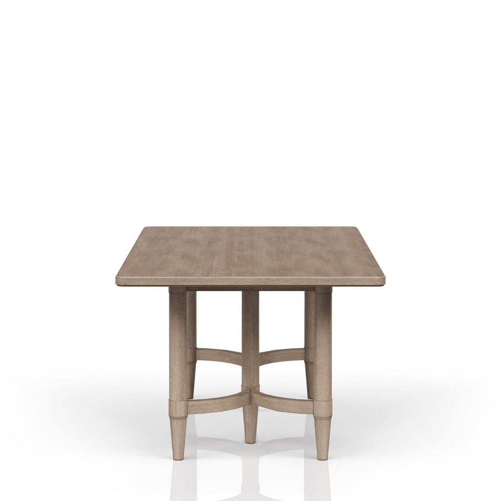 Counter Height Dining Table in Sand Colored Finish