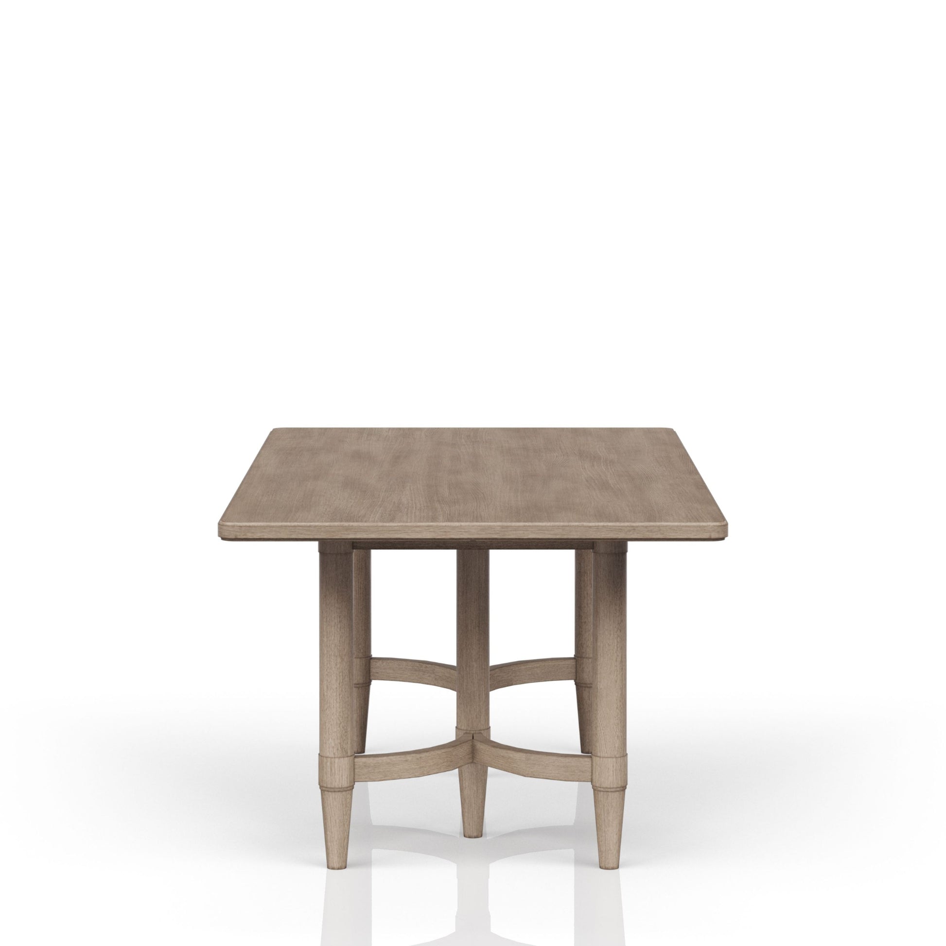 Counter Height Dining Table in Sand Colored Finish