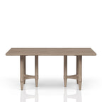 Counter Height Dining Table in Sand Colored Finish