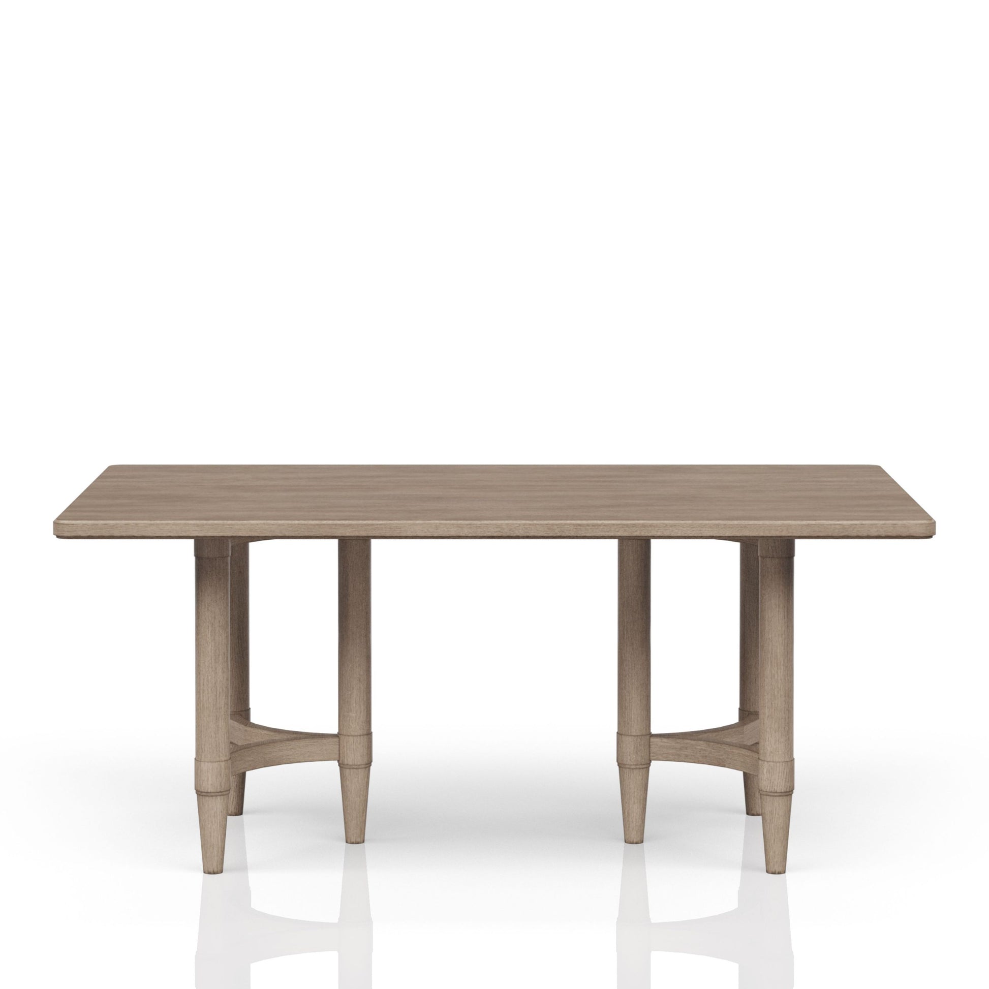 Counter Height Dining Table in Sand Colored Finish