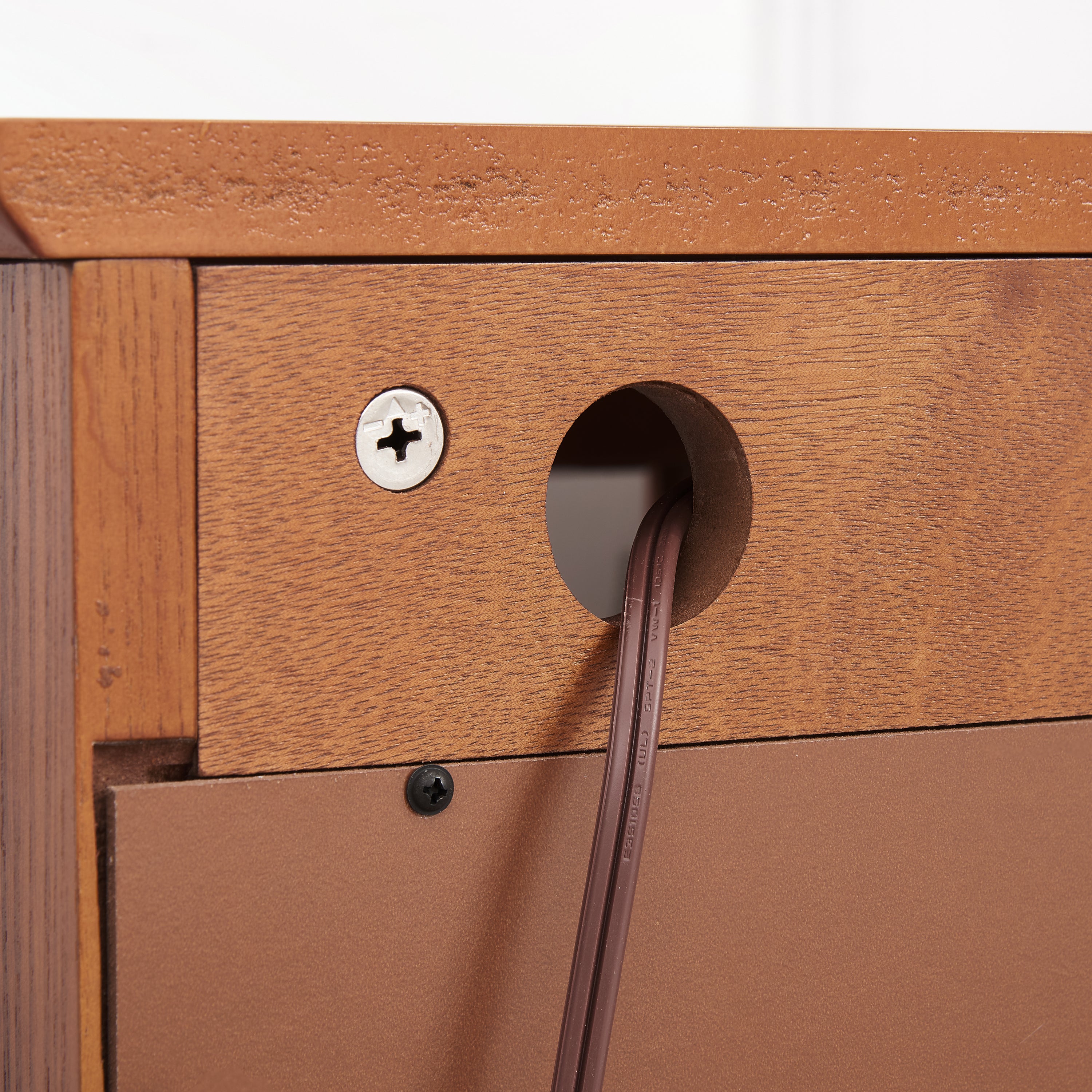 Elegant 2-Door Curio Cabinet with Tempered Glass Doors, Mirrored Back Panel, and Adjustable Shelves - Lighted Display Cabinet for Home and Office (Light Bulb Included) -OAK Finish