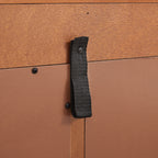 Elegant 2-Door Curio Cabinet with Tempered Glass Doors, Mirrored Back Panel, and Adjustable Shelves - Lighted Display Cabinet for Home and Office (Light Bulb Included) -OAK Finish