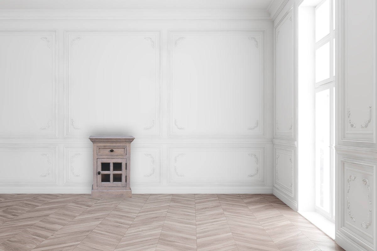 Glazed Stone Bedside