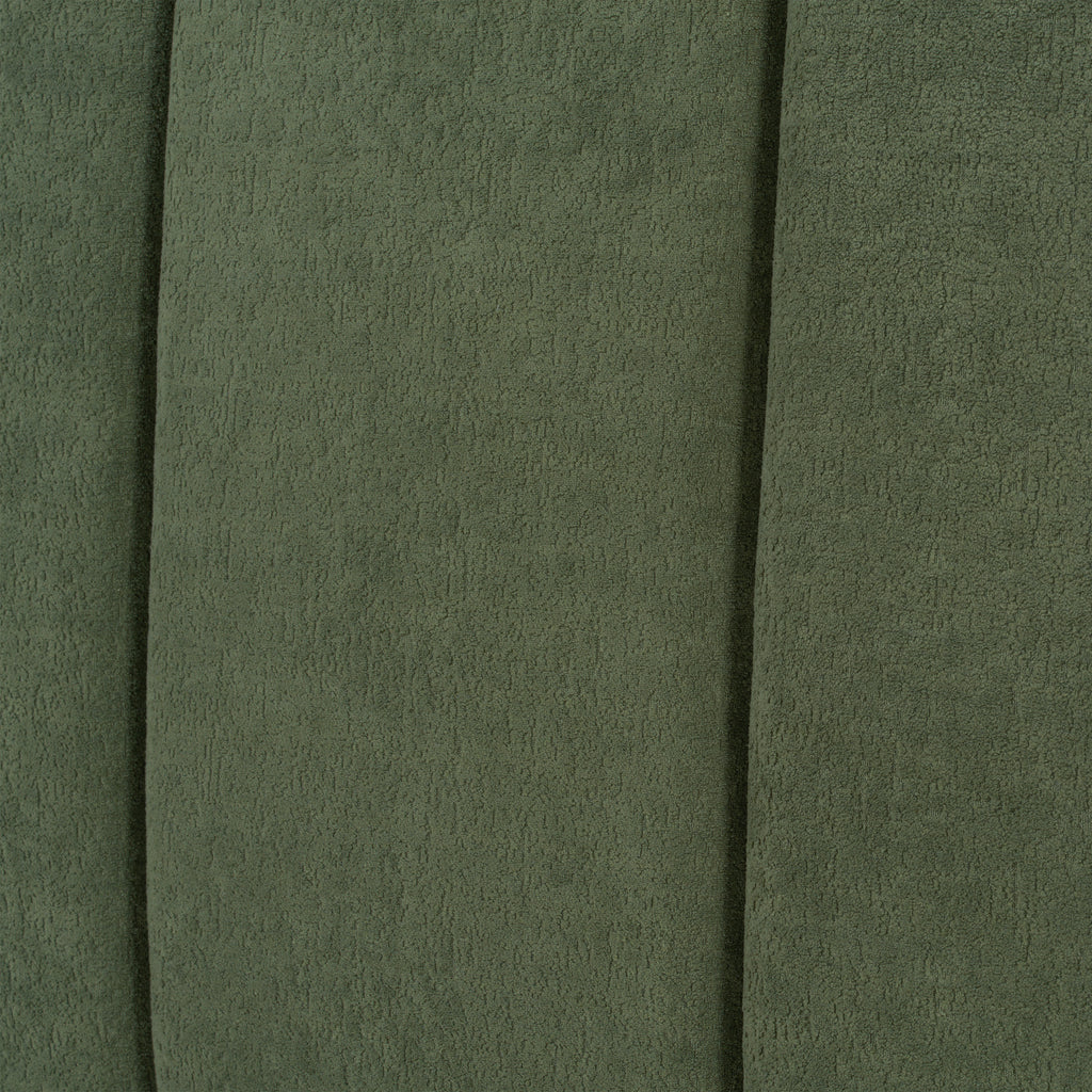 Premium Pine Wood King Bed Frame,King Size Bed Frame with Headboard Included,Mid Century Modern Bed,Natural&Green Color Bed Frame