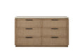 Dresser - Rope Drawer Fronts - Toffee
