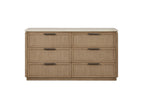 Dresser - Rope Drawer Fronts - Toffee