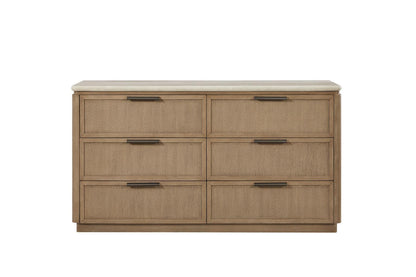 Dresser - Rope Drawer Fronts - Toffee