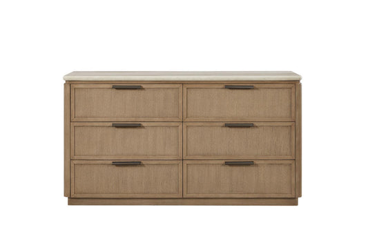 Dresser - Rope Drawer Fronts - Toffee