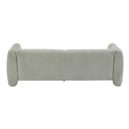 Tonson 83' 3-Seater Sofa,Wave Design, Living Rooms,Bedrooms,Apartment Office,Light Green Sofa