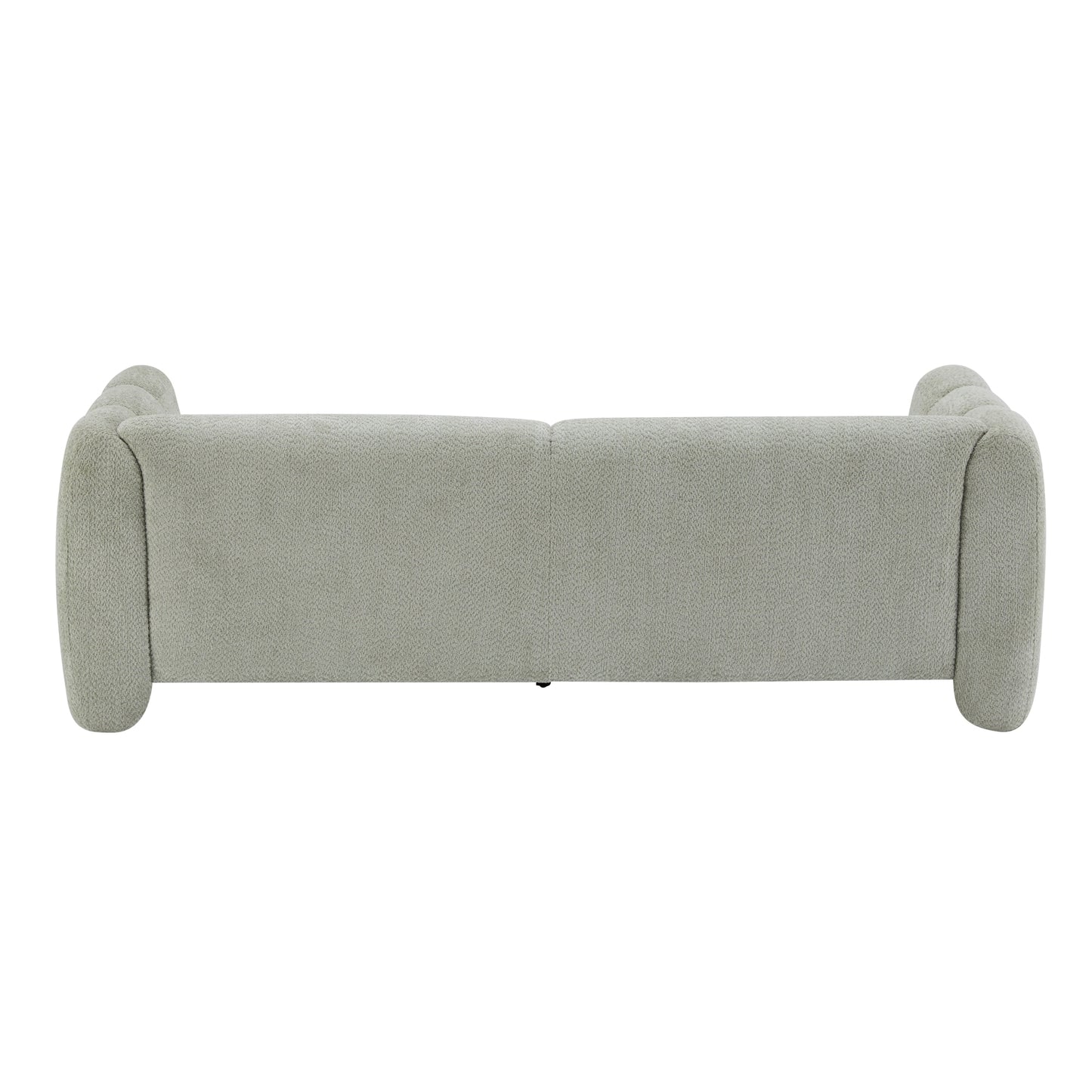 Tonson 83' 3-Seater Sofa,Wave Design, Living Rooms,Bedrooms,Apartment Office,Light Green Sofa