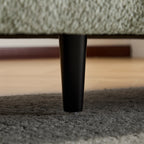 Tonson 83' 3-Seater Sofa,Wave Design, Living Rooms,Bedrooms,Apartment Office,Light Green Sofa