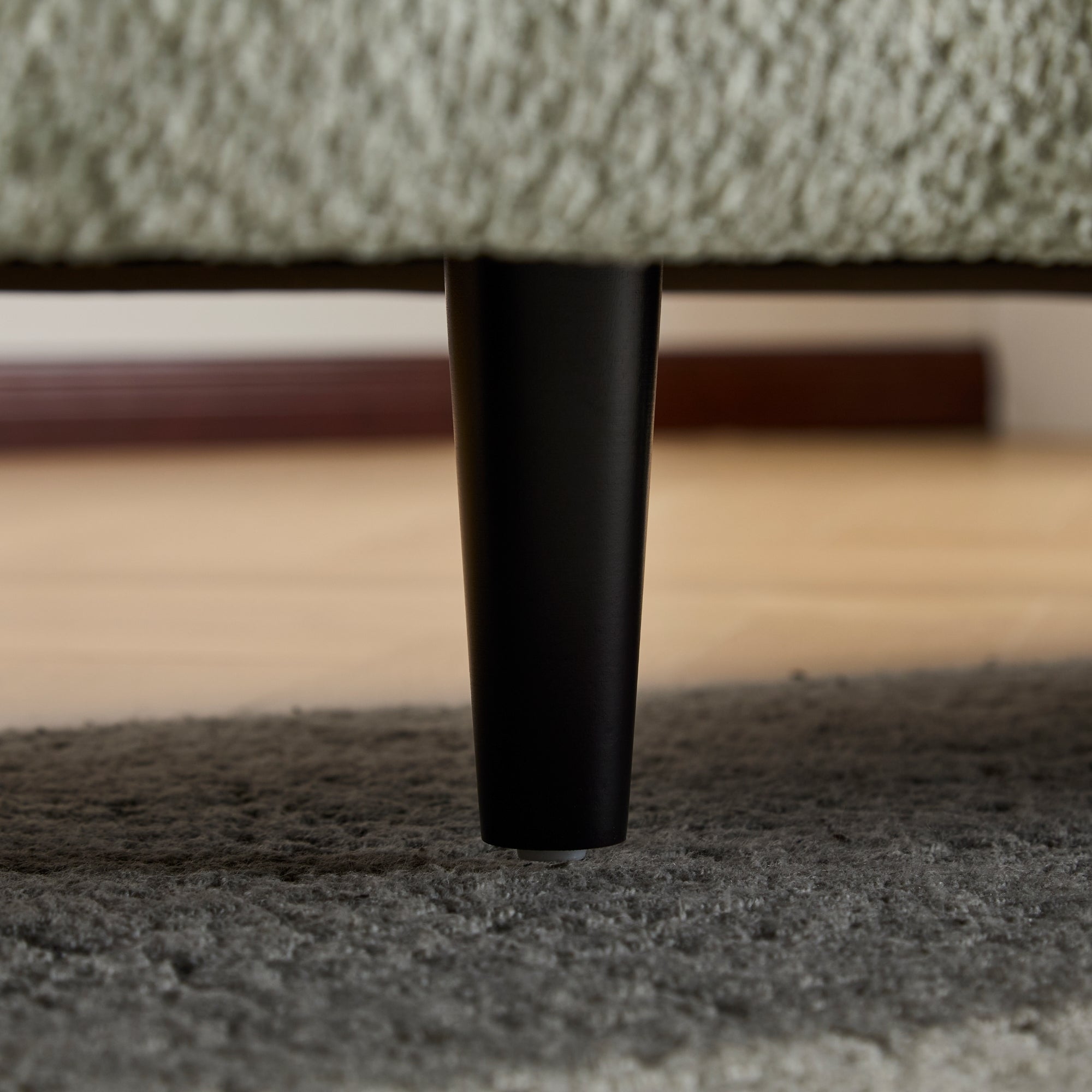 Tonson 83' 3-Seater Sofa,Wave Design, Living Rooms,Bedrooms,Apartment Office,Light Green Sofa