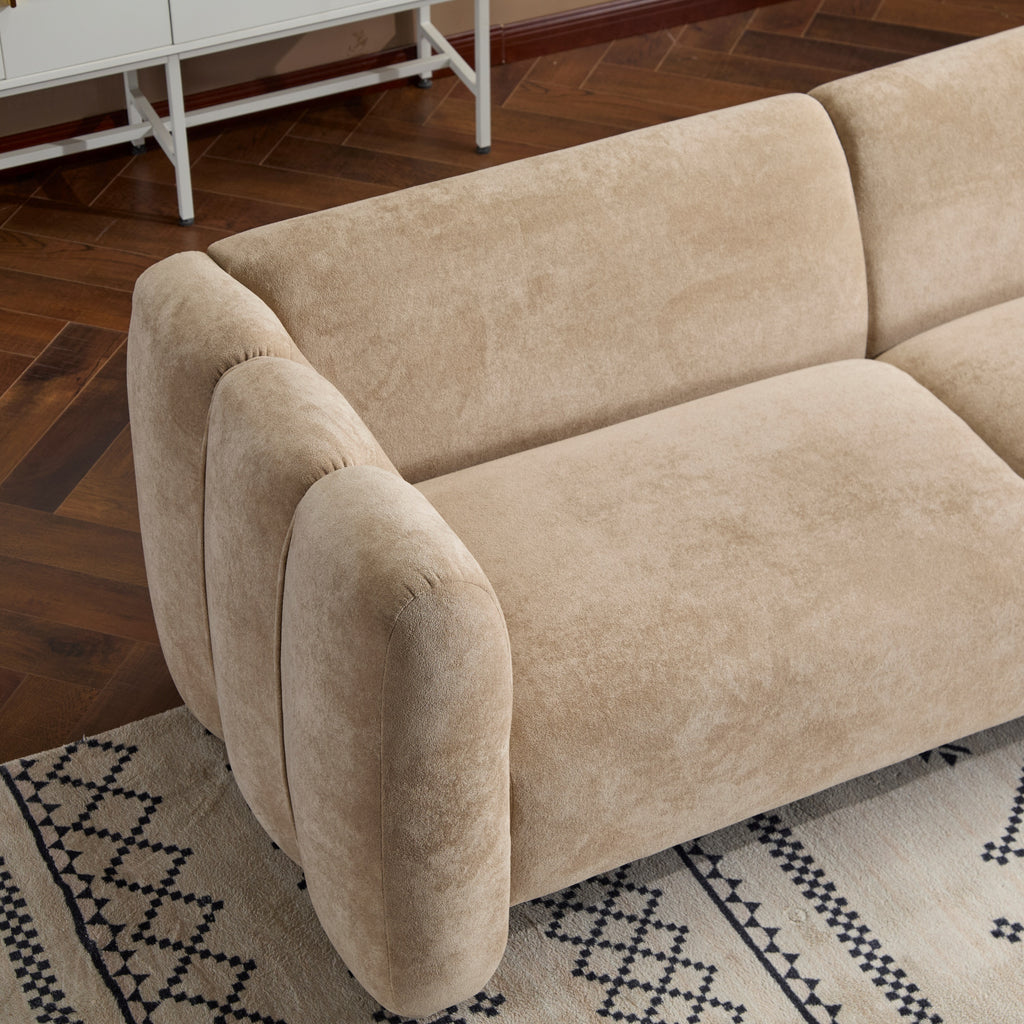 Tonson 83' 3-Seater Sofa,Wave Design, Living Rooms,Bedrooms,Apartment Office,Nomad Sofa