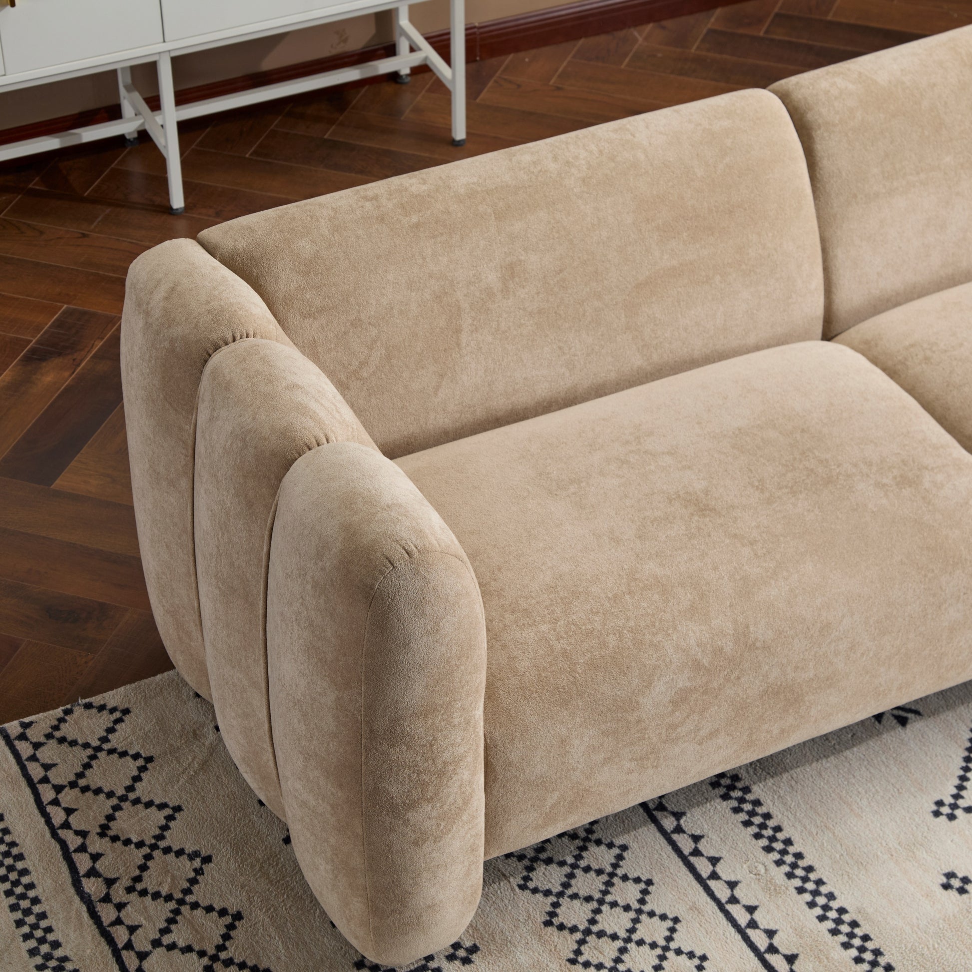 Tonson 83' 3-Seater Sofa,Wave Design, Living Rooms,Bedrooms,Apartment Office,Nomad Sofa