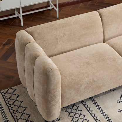 Tonson 83' 3-Seater Sofa,Wave Design, Living Rooms,Bedrooms,Apartment Office,Nomad Sofa