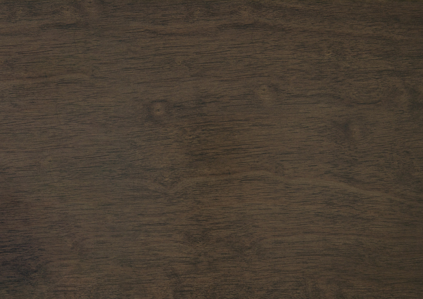 Transitional Dark Walnut Finish Two Drawers Nightstand 1pc Wooden Bedroom Furniture Solid Rubberwood