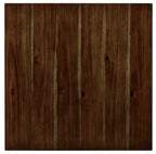 Transitional Style 5pc Dining Table Set 1x Dining Table 4x Chairs Padded seat Wooden Top Table Walnut And Dark Brown Finish Dining Table Set