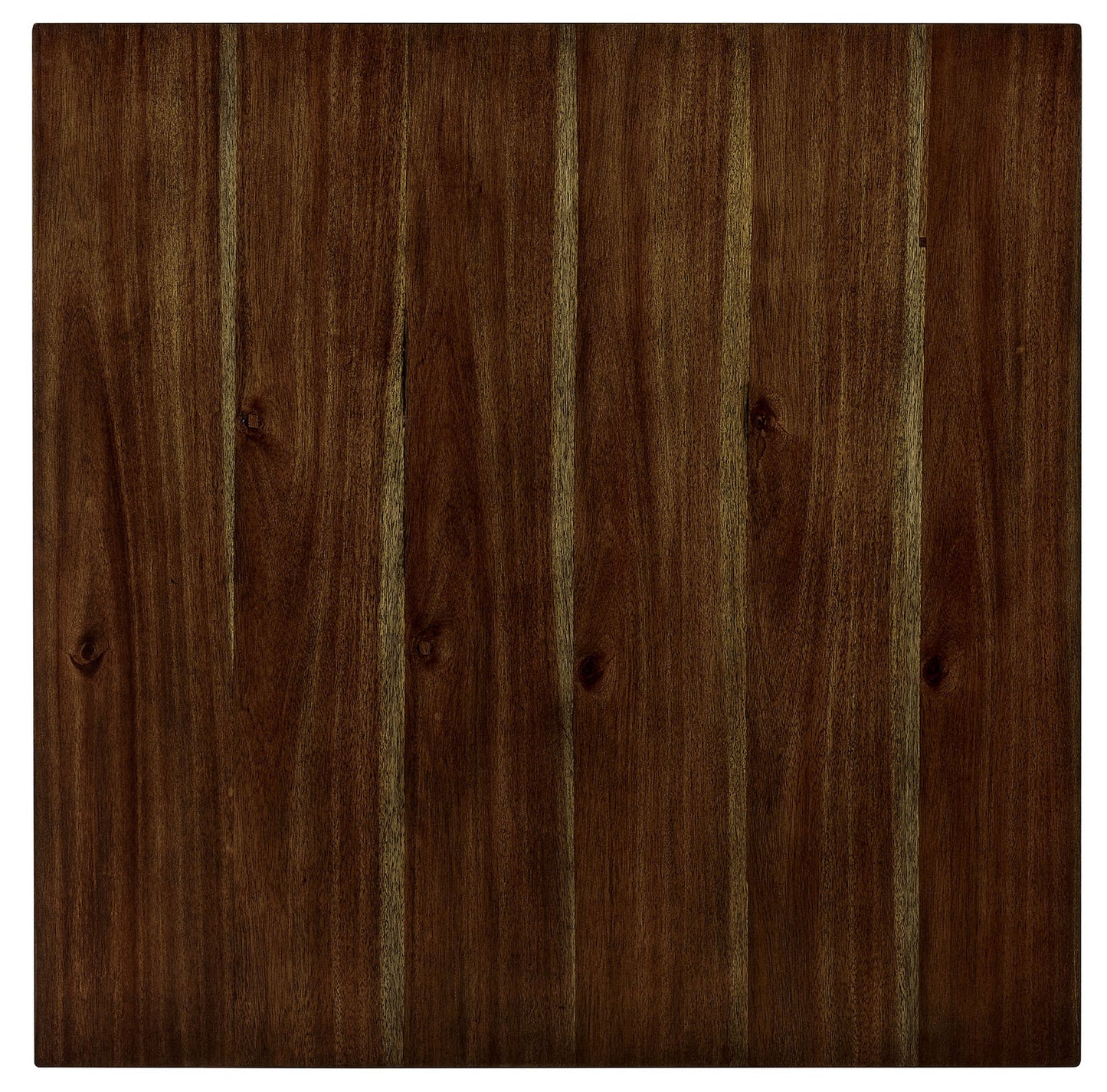 Transitional Style 5pc Dining Table Set 1x Dining Table 4x Chairs Padded seat Wooden Top Table Walnut And Dark Brown Finish Dining Table Set