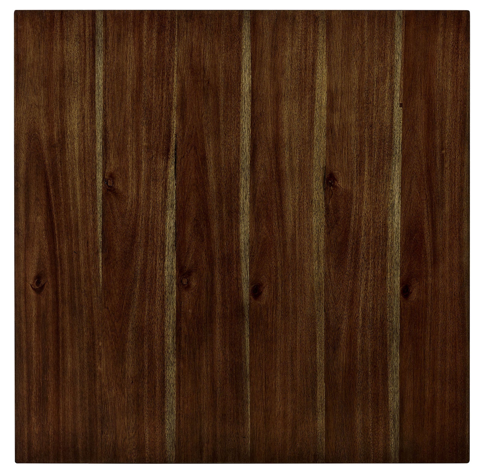 Transitional Style 5pc Dining Table Set 1x Dining Table 4x Chairs Padded seat Wooden Top Table Walnut And Dark Brown Finish Dining Table Set