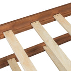 Twin Size Wooden House Bed with Twin Size Trundle, Walnut(OLD SKU: WF300800AAL)