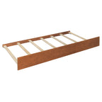 Twin Size Wooden House Bed with Twin Size Trundle, Walnut(OLD SKU: WF300800AAL)