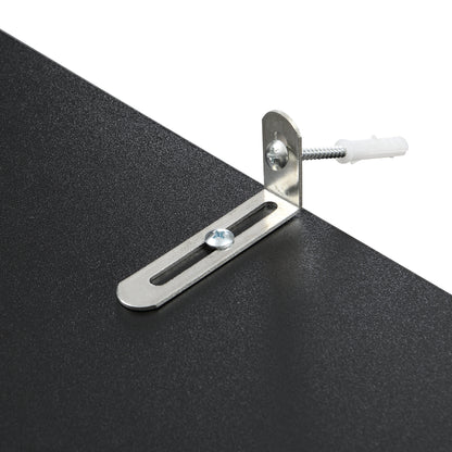 U-Can 79'' Tall Modern Hall Tree with Shoe Storage, 4-in-1 Entryway Bench with 6 Cabinets, 4 Coat Hooks & Adjustable Shelf for Hallway, living room, Black