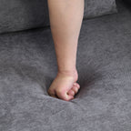 U-Can Modern Oversized Armchair, 48'' Wide Mid-Century Chair with Pillow Upholstered, Sturdy Wood Frame & Soft Cushion for Living Room