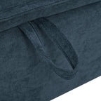 U_Style Double-Layer Cushion Modular Sofa, Freely Combinable, 4-Seater with Storage Function, Includes 4 Soft Cushions, Perfect for Living Rooms, Offices, and Apartments