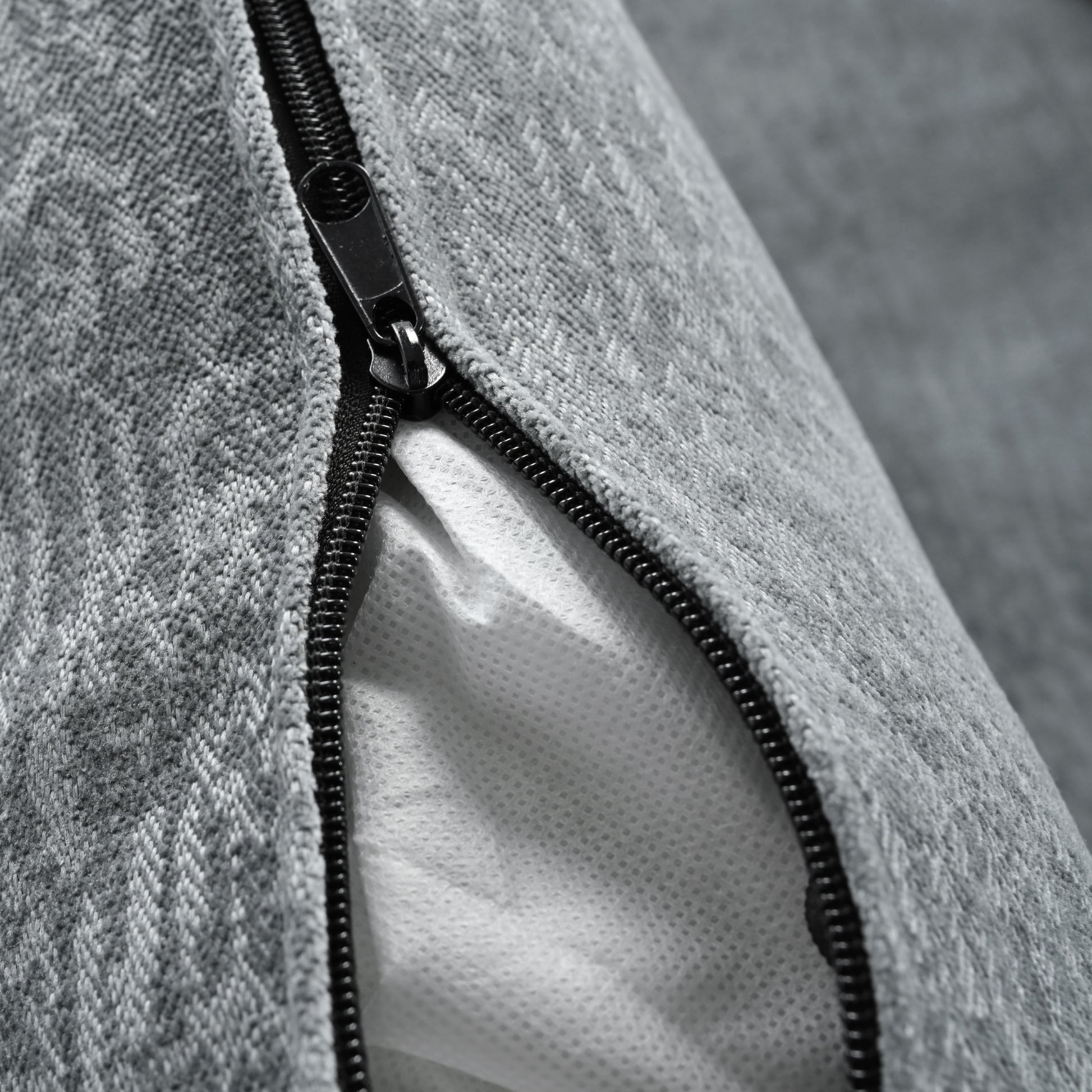 U_STYLE U-Shaped Chenille Sectional Sofa with Adjustable Armrest Pillows - Perfect for Living Rooms, Offices, and Spacious Spaces