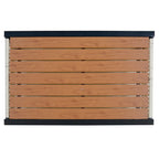 U_Style Multi-person Outdoor Iron Sofa Set with A table, Rattan Decoration, Waterproof, Rust-proof, Suitable for Garden, Lawn Use