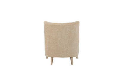 Hi Back Accent Chair - Carmel