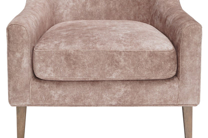 Hi Back Accent Chair - Carmel