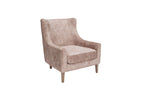 Hi Back Accent Chair - Carmel