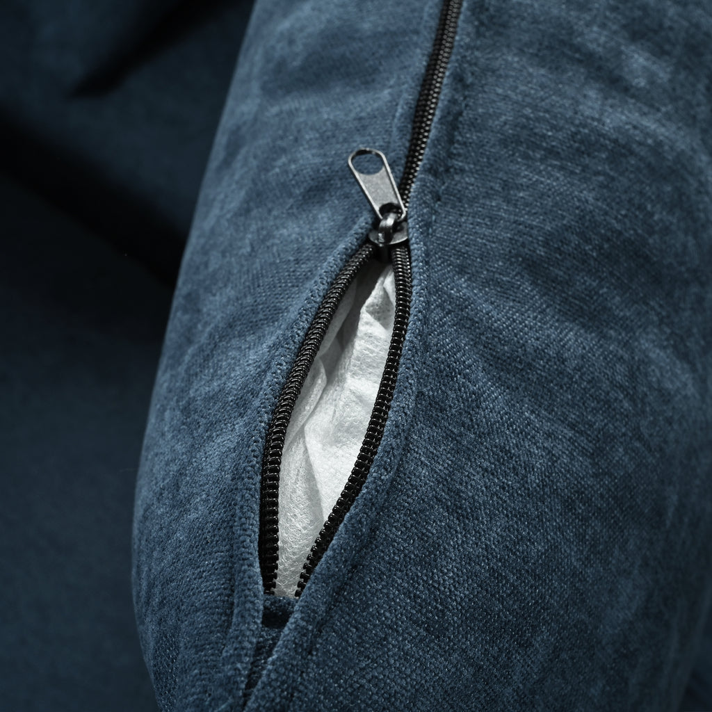 U_Style U-shaped Freely Transformable Modular Corner Sofa with Two Ottomans, Suitable for Living Rooms, Studies, Home Theaters, and More.