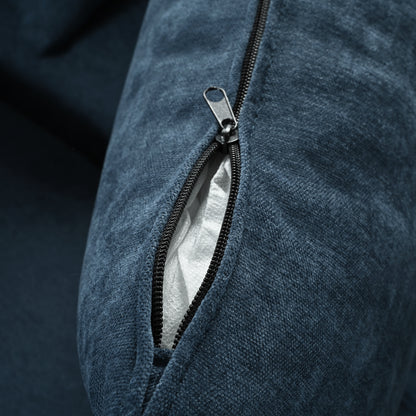 U_Style U-shaped Freely Transformable Modular Corner Sofa with Two Ottomans, Suitable for Living Rooms, Studies, Home Theaters, and More.