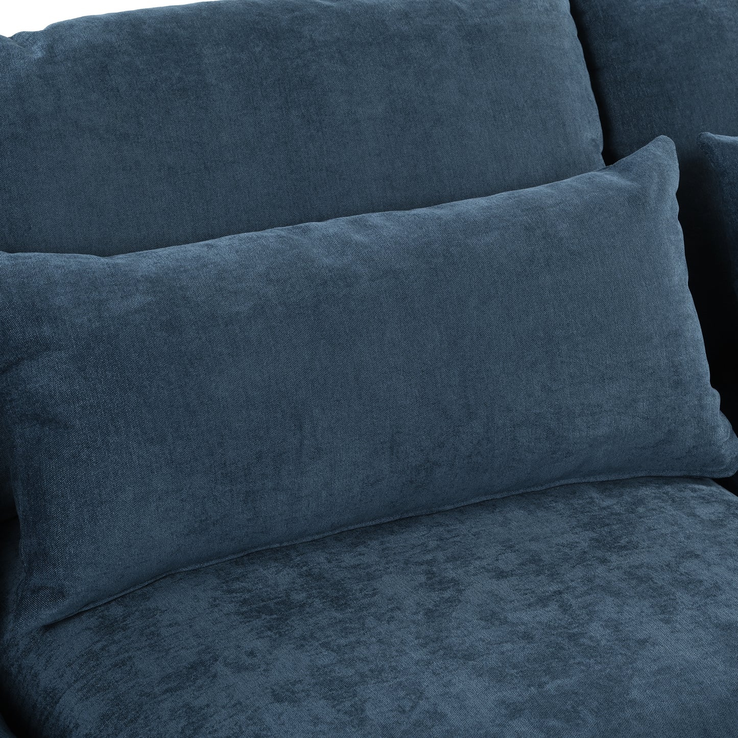 U_Style U-shaped Freely Transformable Modular Corner Sofa with Two Ottomans, Suitable for Living Rooms, Studies, Home Theaters, and More.