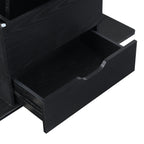 Multi-Functional Lift-Top Coffee Table with Hidden Storage and Stools, Multi-Function Modern Center Table with 4 Stools and Casters,Perfect for Modern Living Spaces, Black