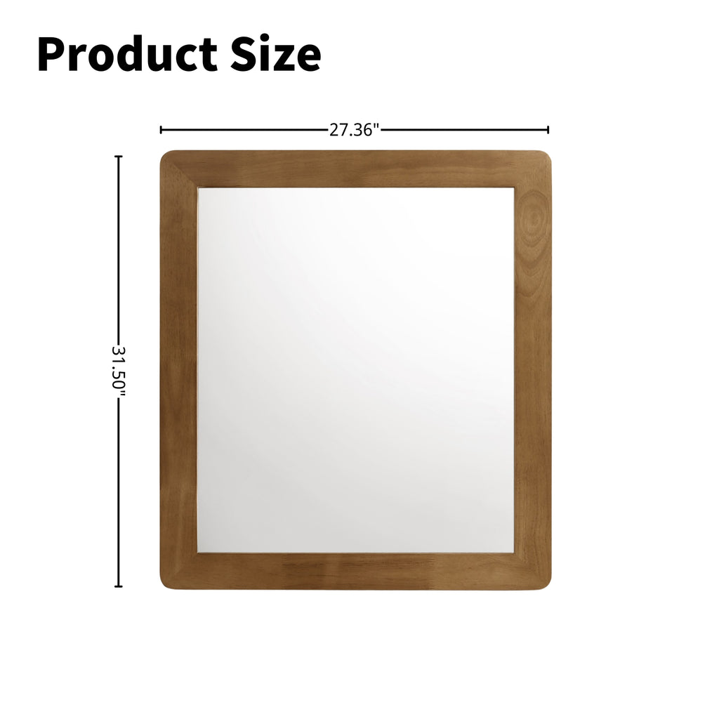 Vichy 6-Piece Rubberwood Bedroom Set with Corduroy Upholstered Queen Bed, Dresser, Mirror, 2 Nightstands, and Chest