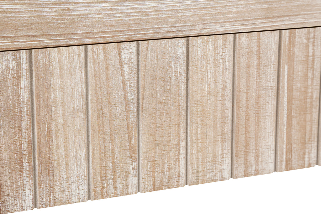 59'' Vintage Crafted Entryway Table,Two Hidden Handle Drawers,Farmhouse Console Table ,Easy Assembly, for Entrance & Dinning Room & Living Room & Hallway (Natural Wood Washed)