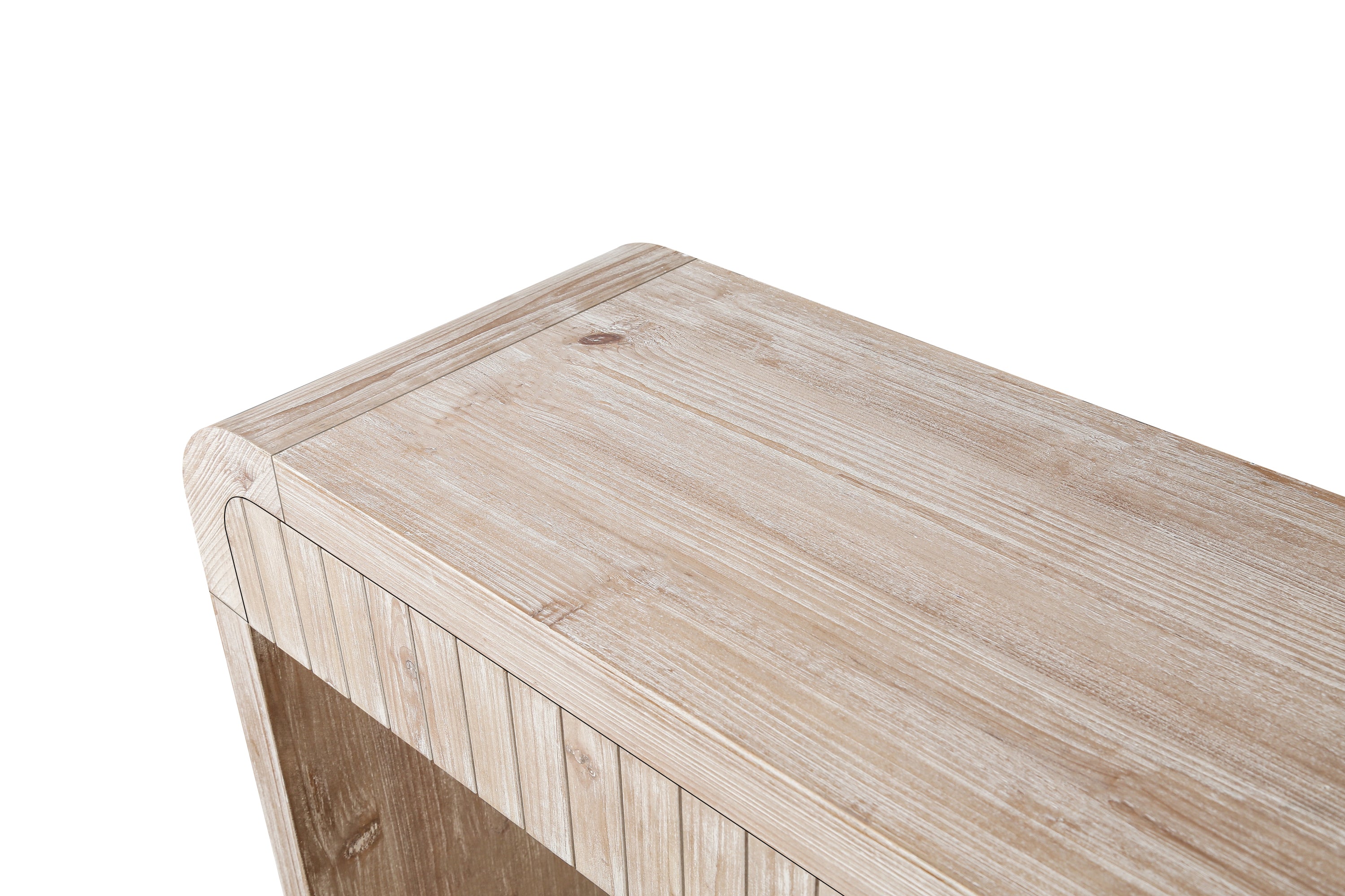 59'' Vintage Crafted Entryway Table,Two Hidden Handle Drawers,Farmhouse Console Table ,Easy Assembly, for Entrance & Dinning Room & Living Room & Hallway (Natural Wood Washed)