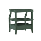 Newland Vintage Green Storage Nightstand